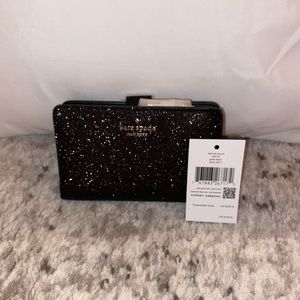 Kate Spade shimmy boxed medium compartment wallet